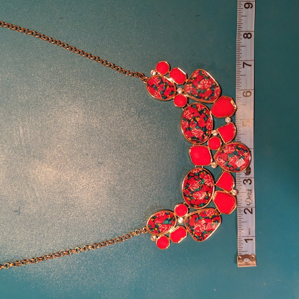 Collar style necklace & matching earrings - Picture 6 of 7